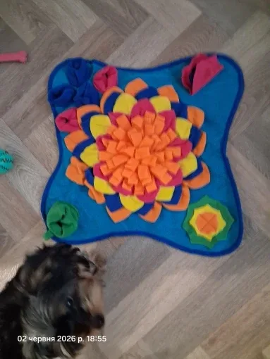 Sniffgrove snuffle mat photographed at home by Verified buyer, a verified buyer